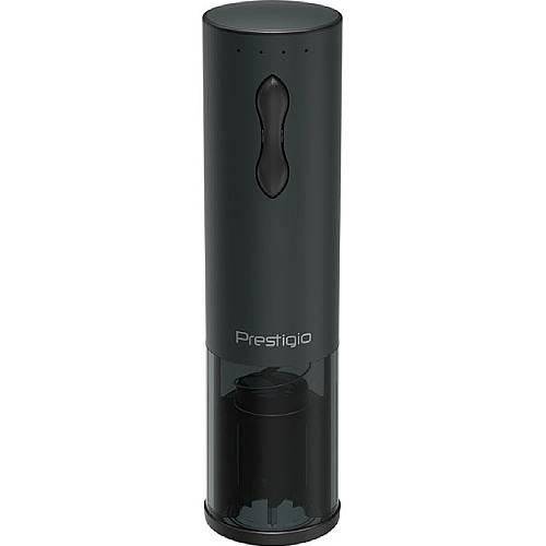 Винний набір PRESTIGIO Bolsena Electric wine opener Black (PWO101BK_EN) Комплектація аератор, пробка, різак для фольги, штопор