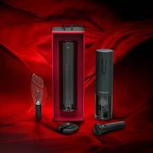 Винний набір PRESTIGIO Bolsena Electric wine opener Black (PWO101BK_EN)