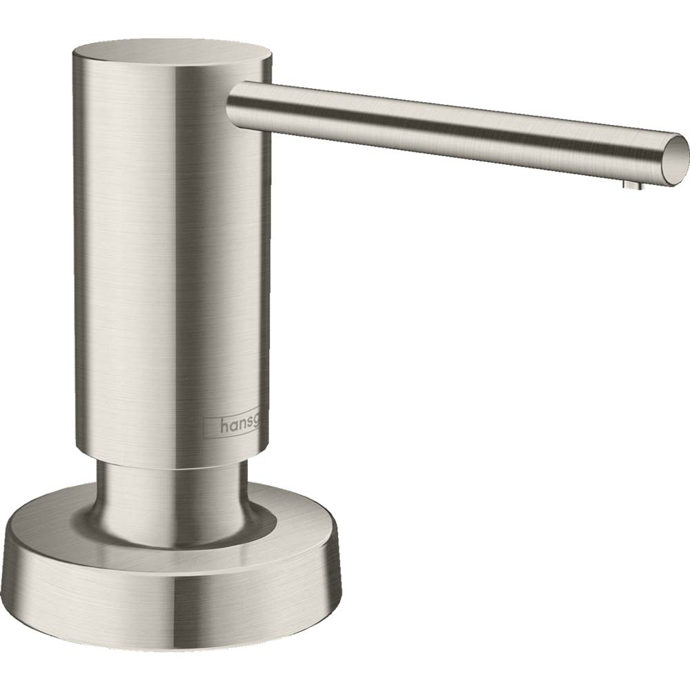 Дозатор для моющих средств Hansgrohe A51 500 мл Steel (40448800)