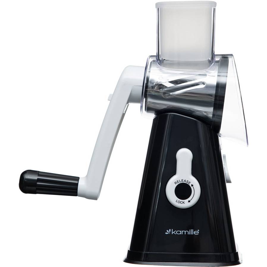 Тертка KAMILLE 10107 3 в 1 Black (KM-10107-BK)