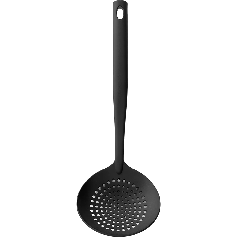 Photos - Spatula / Slotted Spoon / Tongs Brabantia Шумівка  Black Line 34 см  365102 (365102)