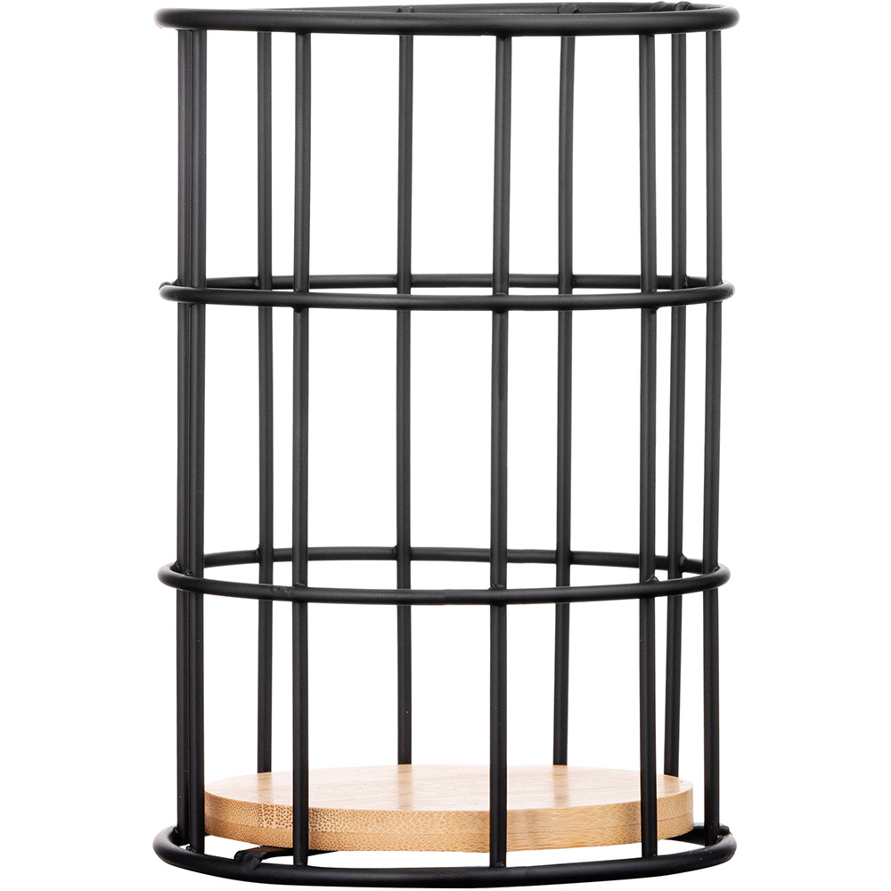Подставка для столовых приборов ARDESTO Midori 11х11х17см Black (AR0905B) Материал рабочей части металл