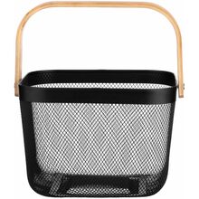 Корзина с ручкой ARDESTO Midori 25х24.5х18 см Black (AR0901B)
