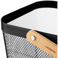 Корзина с ручкой ARDESTO Midori 25х24.5х18 см Black (AR0901B)