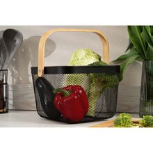 Корзина с ручкой ARDESTO Midori 25х24.5х18 см Black (AR0901B)