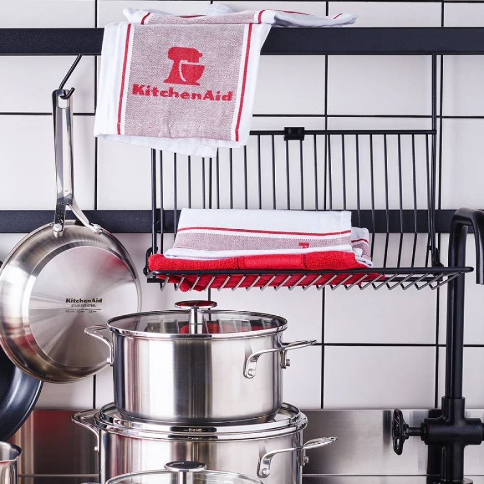 Набор кухонных полотенец KITCHENAID 45 х 45 см 3 шт. (CC000007-001) Дополнительно С принтом. Вес упаковки: 0,34 г.