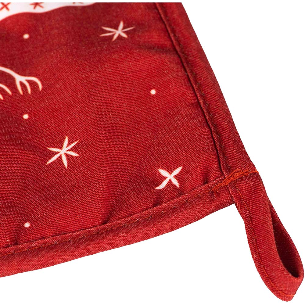 Прихватка ARDESTO Happy Holidays 20х20см Червоний (ART04HH) Розміри 200 х 200