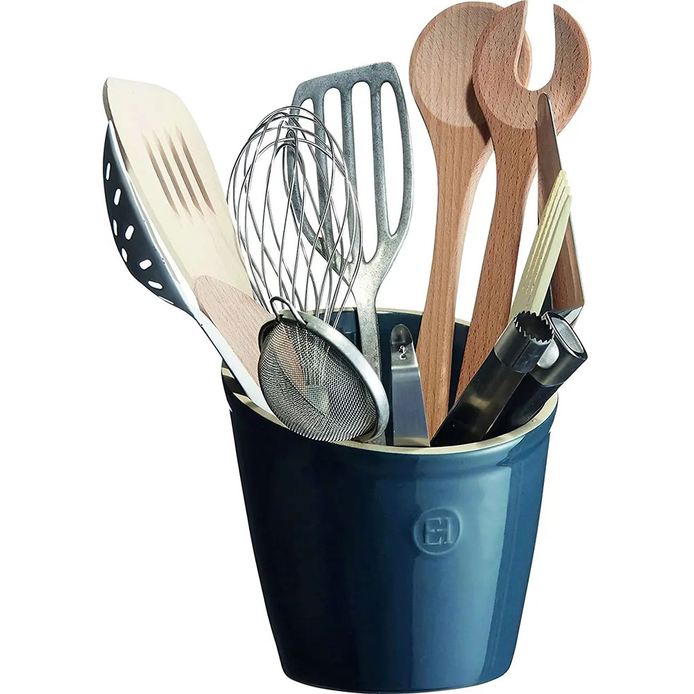 Підставка Emile Henry Kitchen Tools для кухонних приладів Blue (970218) Матеріал робочої частини кераміка