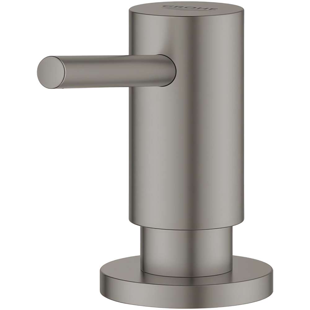 Дозатор для миючих засобів GROHE Сosmopolitan Matte graphite (40535AL0) Матеріал робочої частини метал