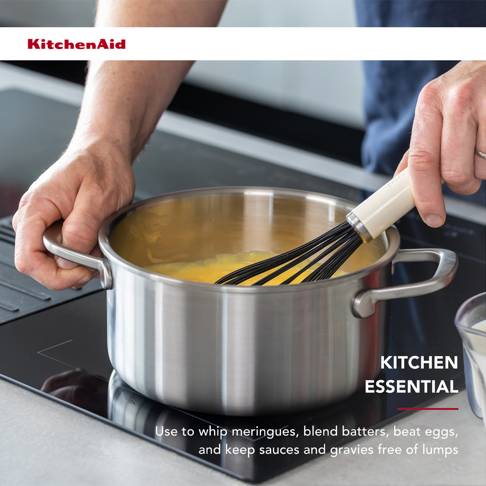 Венчик KITCHENAID Вінчик Coreline 27 см Beige (KAG0640OHACE) Материал рабочей части силикон