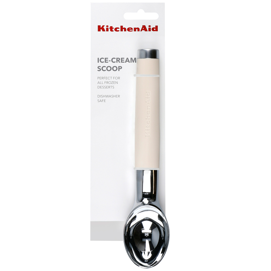 Ложка для морозива KITCHENAID Coreline 21,6 см Almond Cream (KAG117OHACE) Розміри 216 х 45 х 30