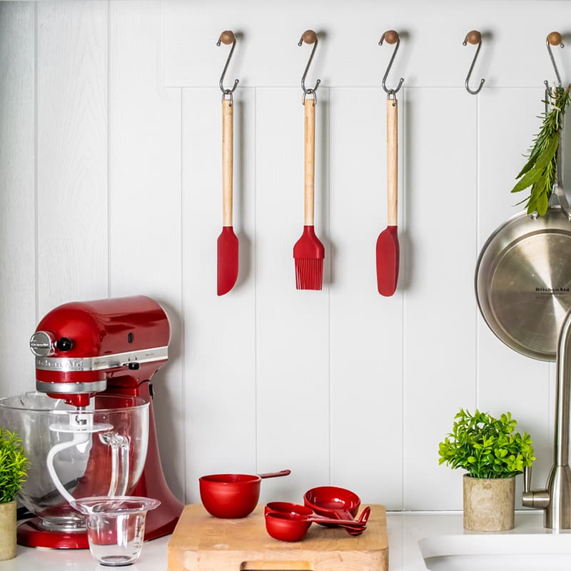 Фото Кулинарная кисть KITCHENAID Coreline 30.6 см Red (KQR753OHERE)