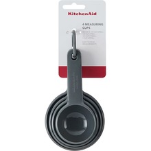 Набор мерных ковшиков KITCHENAID Coreline 4 шт Gray (KQG058OHCGG)