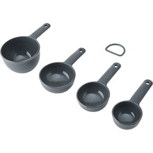 Набор мерных ковшиков KITCHENAID Coreline 4 шт Gray (KQG058OHCGG)