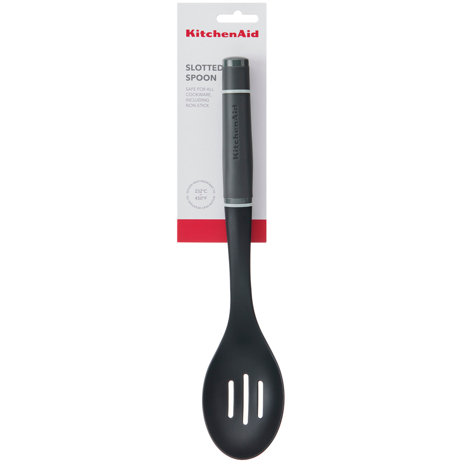 Ложка KITCHENAID Coreline 33,8 см Charcoal Grey (KAS004OHCGG) Материал рабочей части пластик/нейлон