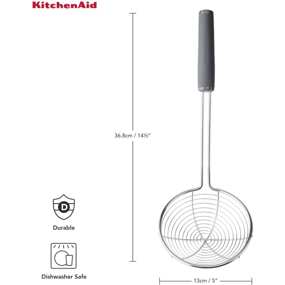 Шумовка KITCHENAID Coreline 37,3 см Silver (KAS010OHCGG) Диаметр 37.3