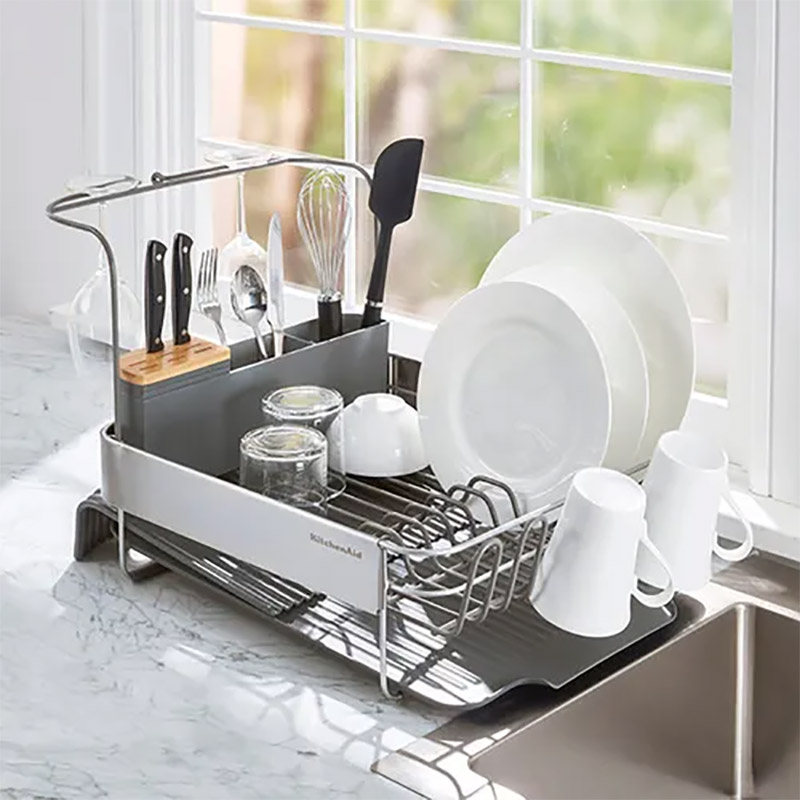 Фото 3 Сушка для посуды KITCHENAID Sinkware Grey (KEG896BXCGA)