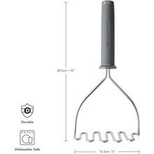 Толкушка KITCHENAID Coreline Grey (KAS008OHCGG)