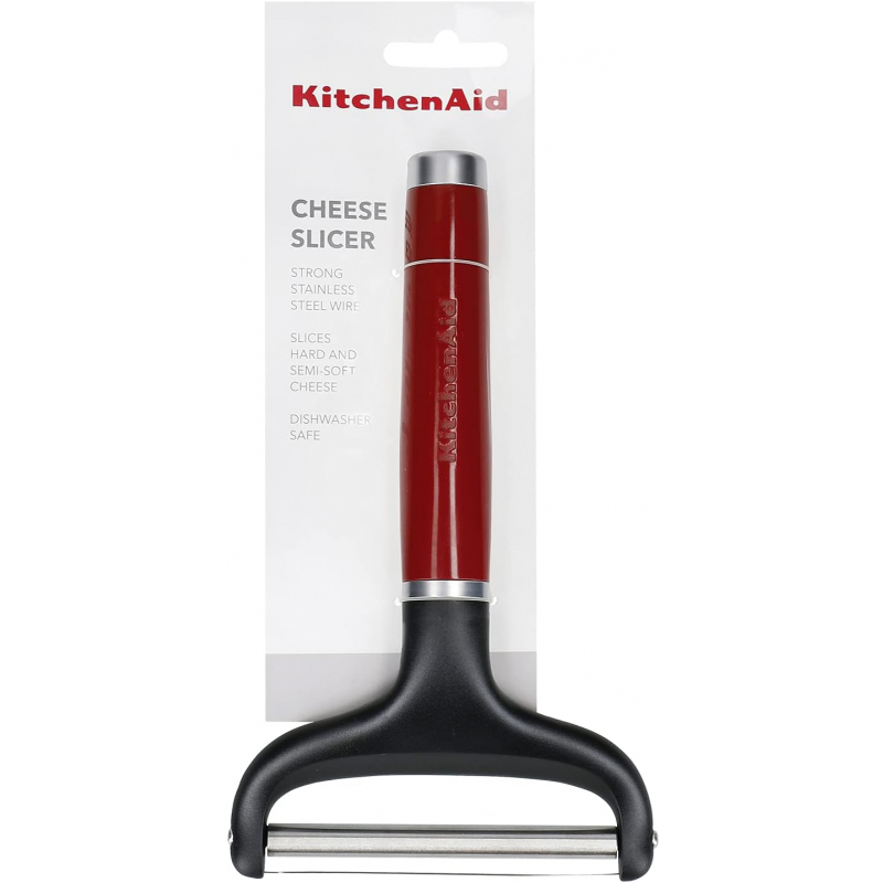 Фото Скребок для сиру KITCHENAID Coreline 20.3 см Empire Red (KAG133OHERE)