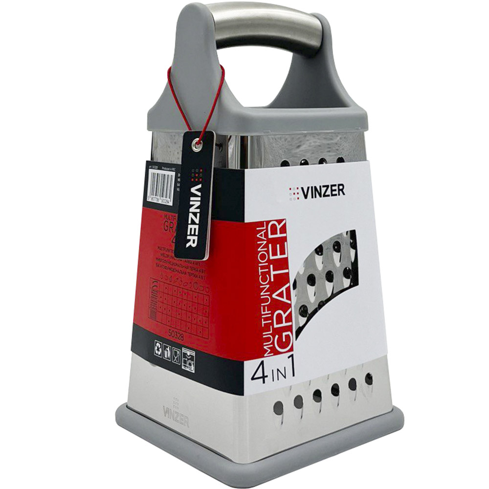 Тертка VINZER 4 в 1 (50328) Розміри 242 х 127 х 127