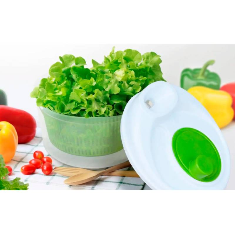 Фото 3 Сушка для салата Vanora 4.5 л Green (VN-PW-C45V)