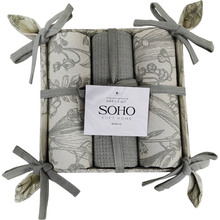 Набір рушників SOHO BS 45541H Grey 3 шт