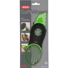 Нож для авокадо OXO 3в1 Fruit & vegetables Green (2176700)