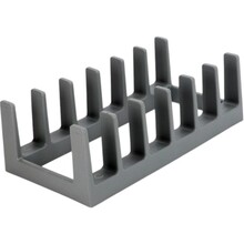 Підставка для тарілок IDEA HOME 28х15х9 см Grey (00660)
