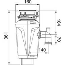Измельчитель FRANKE Slim 50 (134.0715.098)
