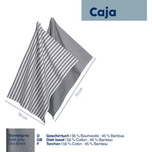 Набір рушників KELA Caja 2шт Темно-сірі (12873)