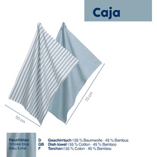 Набір рушників KELA Caja 2шт Димчасто-блакитний (12874)