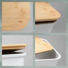 Хлебница KELA Apart 38х21х12.5см White (12638)