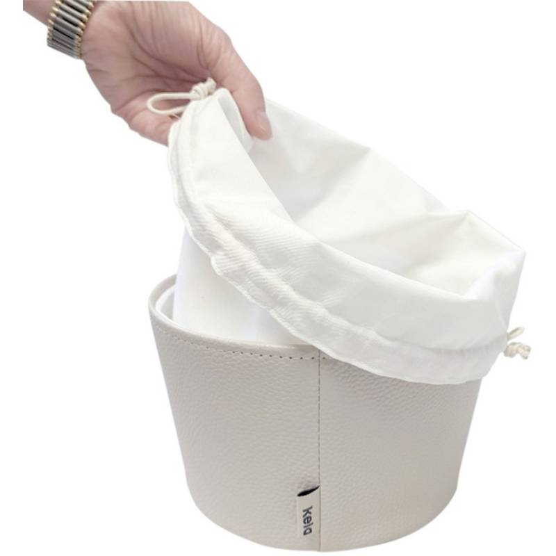 Хлебница-корзина KELA Grana O 19х11см Grey (12545) Диаметр 19