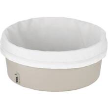 Хлебница-корзина KELA Grana O 28х11см Grey (12546)