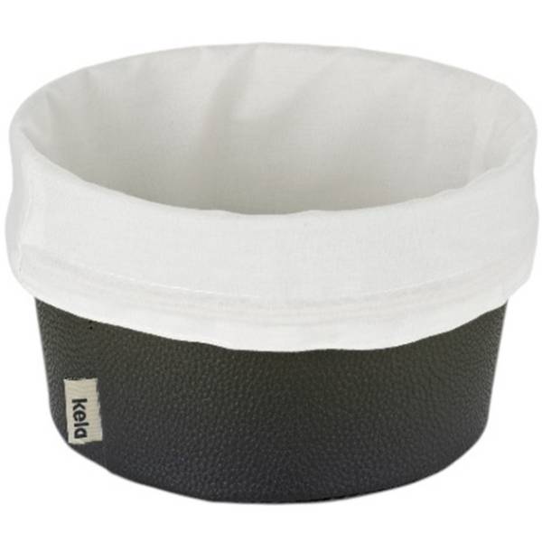 Хлебница-корзина KELA Grana O 19х11см Black (12547)