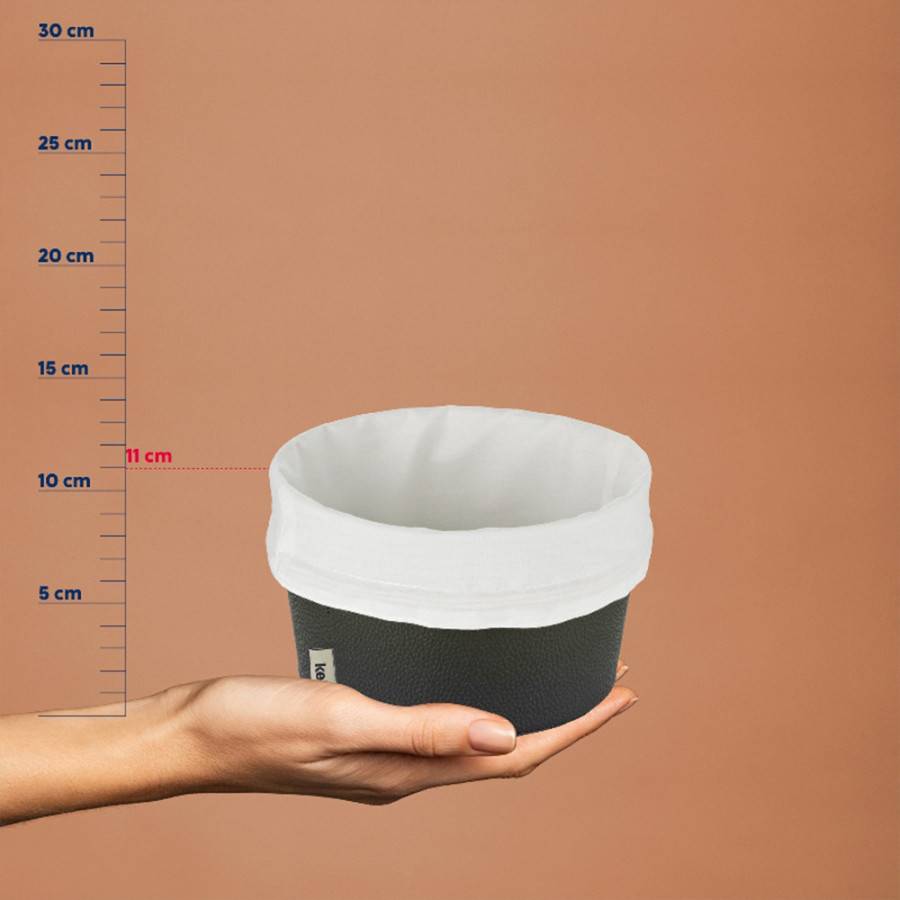 Внешний вид Хлебница-корзина KELA Grana O 19х11см Black (12547)
