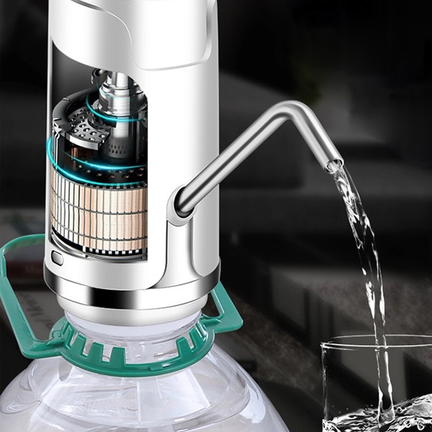 Электрическая помпа UFT Pump Dispenser Silver (UFTPD2silver) Материал рабочей части пластик