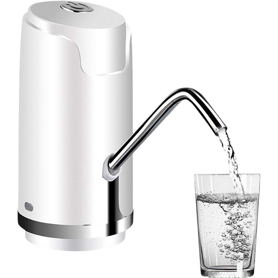 Электрическая помпа UFT Pump Dispenser Silver (UFTPD2silver) Комплектация Помпа для воды с встроенным аккумулятором (Li-ion); USB-кабель зарядки; блок питания не входит в комплект