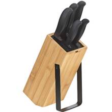 Підставка для ножів KELA Kiril 24 см Black (11284)