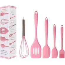 Набір кухонних аксесуарів VOLTRONIC 5 пр Pink (YT-JM050P)