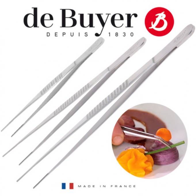 Пинцет DE BUYER Utensils 30 см (4238.30) Материал рабочей части нержавеющая сталь