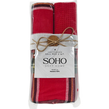 Набор полотенец SOHO Sell Red 2 шт (BS 85541)