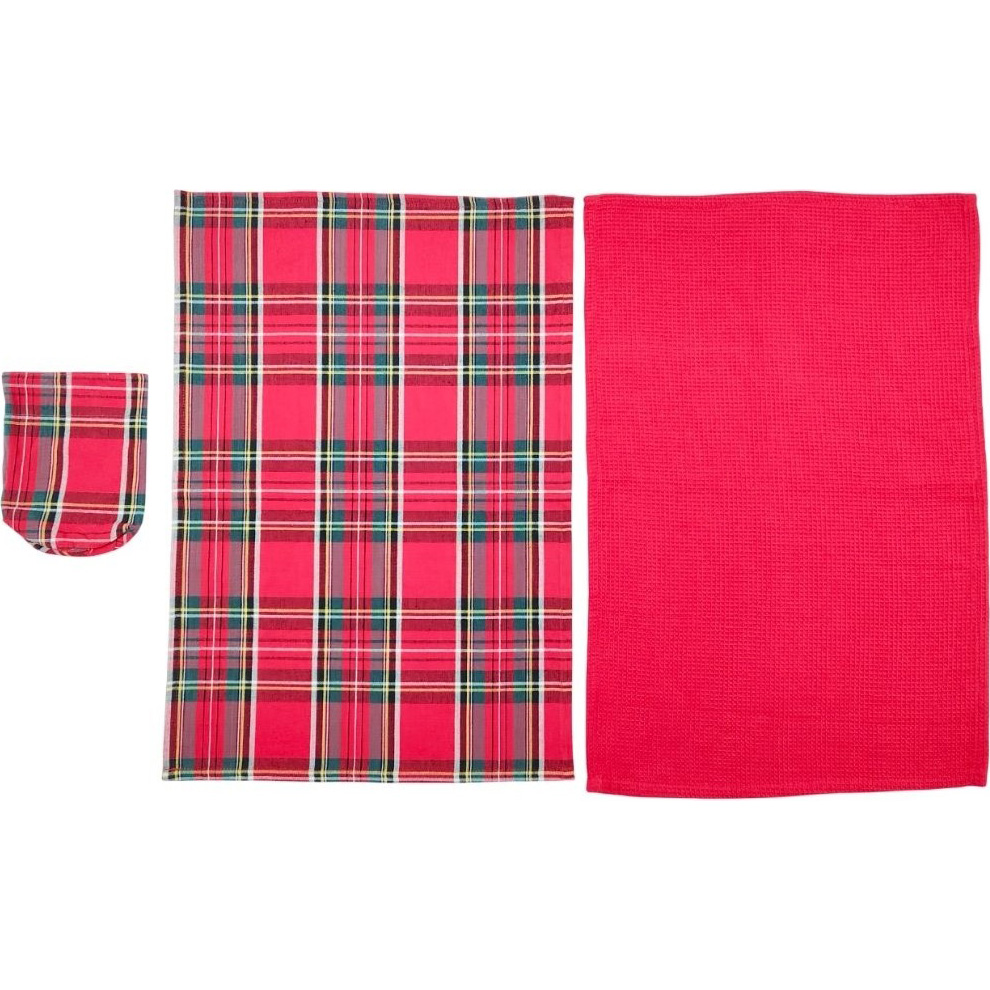 Набор полотенец SOHO Sell Red 2 шт (BS 85541) Материал рабочей части хлопок