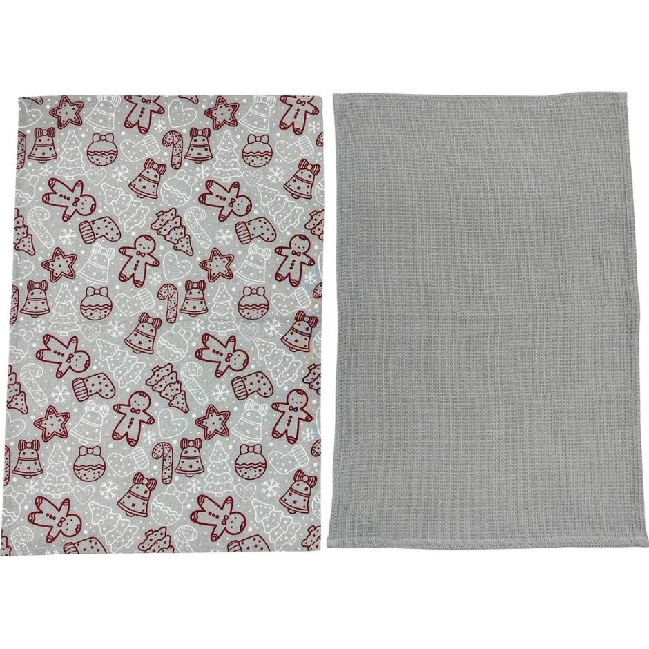 Набор полотенец SOHO Сake Grey 2 шт (BS 74410A) Материал рабочей части хлопок