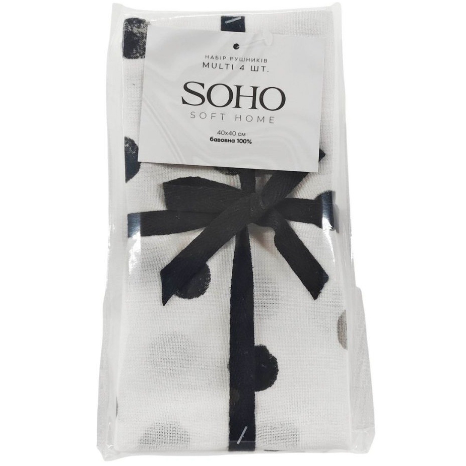 Фото 3 Набір кухонних рушників SOHO Multi 4 шт (BS 72054S/1)
