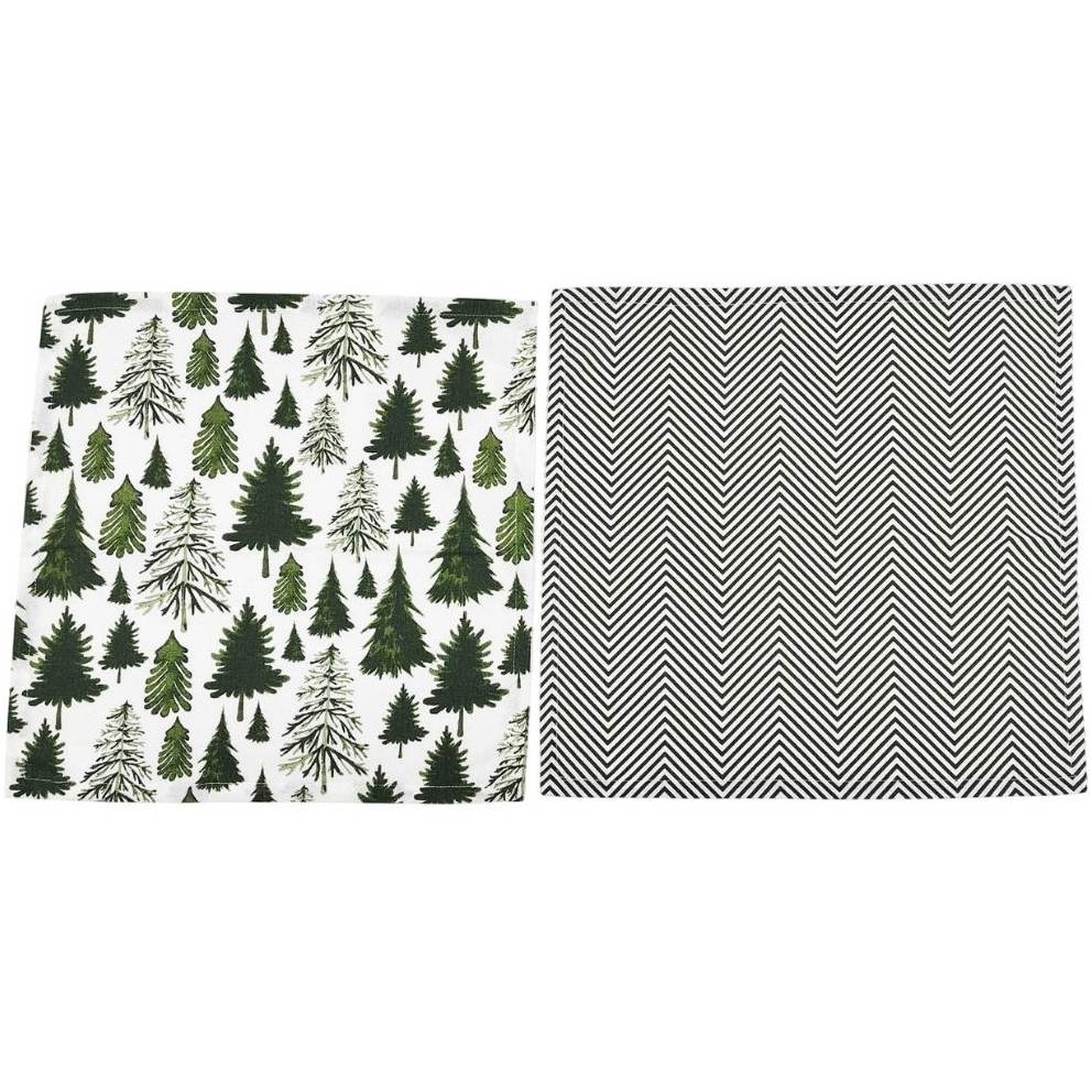 Набір рушників SOHO 40х40 Christmas trees 4 шт. (BS 45565S/1) Матеріал робочої частини бавовна