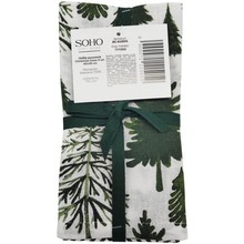 Набір рушників SOHO 40х40 Christmas trees 4 шт. (BS 45565S/1)