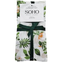 Набор кухонных полотенец SOHO 40х40 Flowers 4 шт. (BS 87400BS/1)