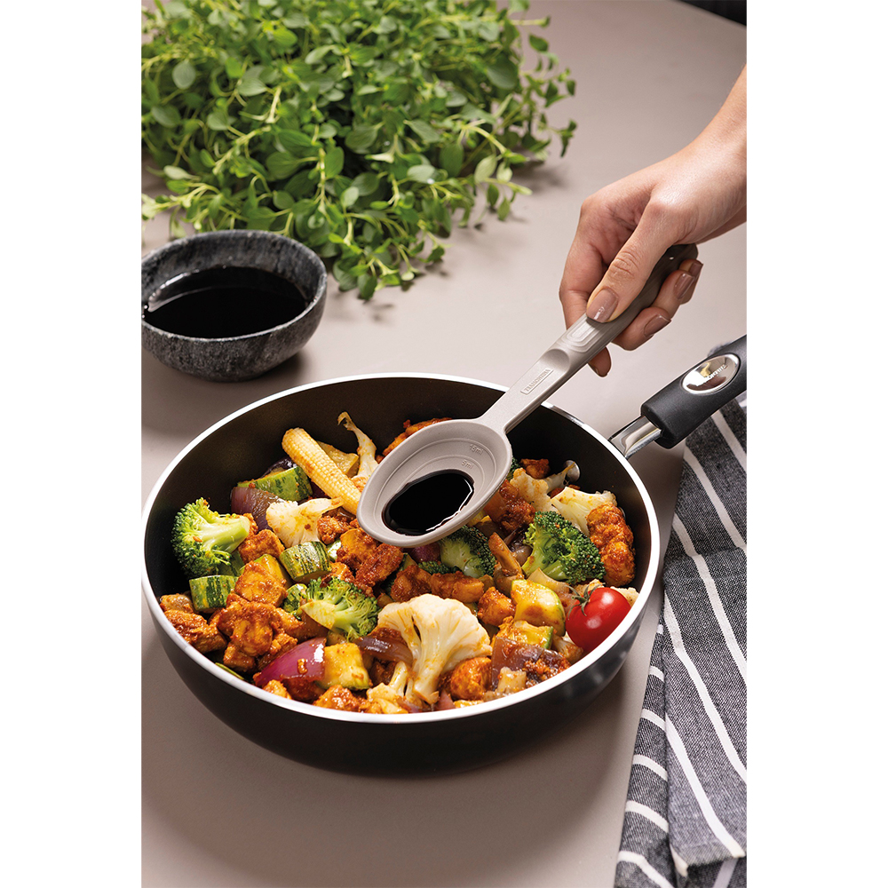 Ложка кухонная TRAMONTINA Softta Gray (25852/160) Материал рабочей части силикон