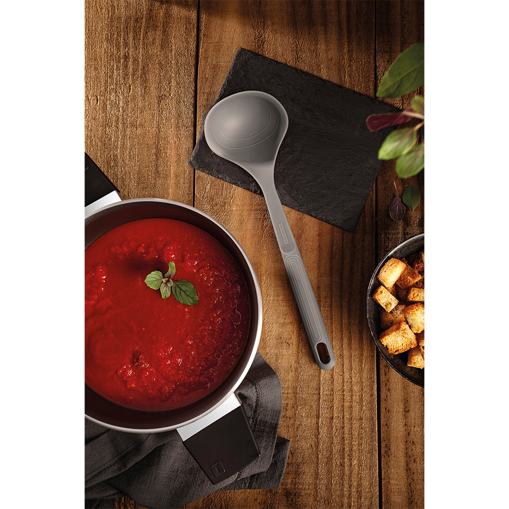 Половник TRAMONTINA Softta Gray (25854/160) Материал рабочей части силикон